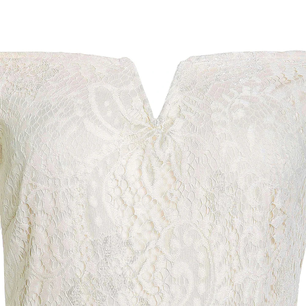 Elegant Lace Evening Wedding Dress for Women Sexy Hollow Out Office Ladies Bodycon Dresses Fashion Birthday Party Club Vestidos