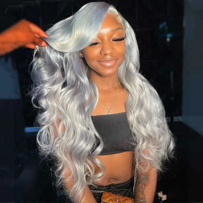 30 Inch HD Body Wave Wig Blonde 613 Hd Lace Frontal Wig 13X6 Transparent Brazilian Lace Front Wigs 100% Human Hair Pre Plucked