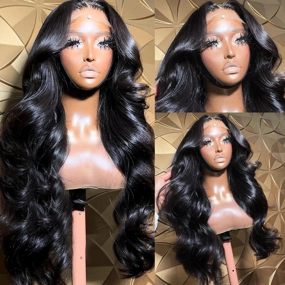 13x4 Body Wave Lace Front Wig 360 Full Lace Human Hair Wig 13x6 Transparent Hd Pre Plucked Lace Frontal Brazilian Wigs For Women