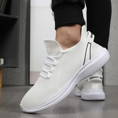 Men's Sneakers Man Casual Comfortable Non-slip Shoes Comfortable Breathable Running Shoe Wear-resistant Sport Shoes for Men