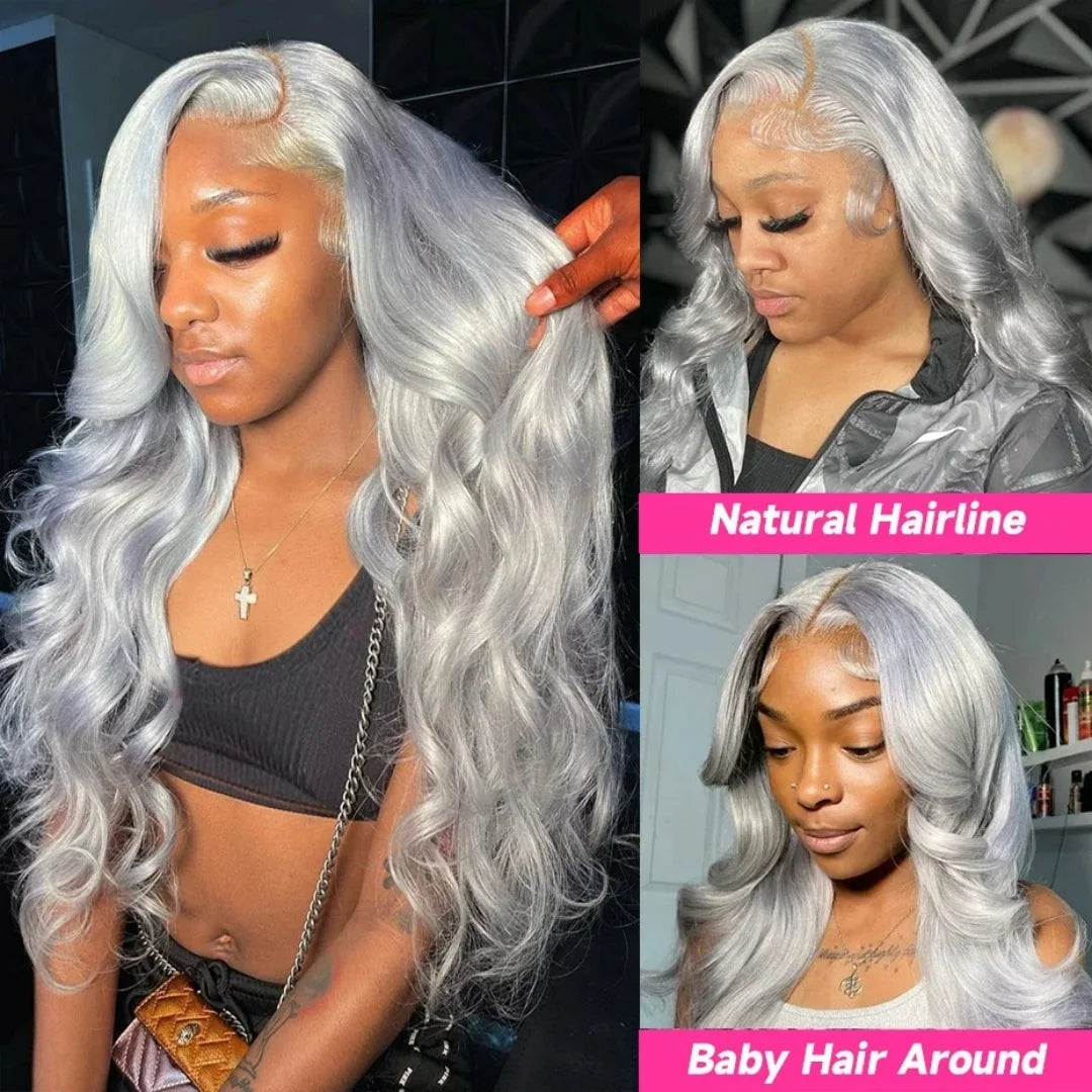 30 Inch HD Body Wave Wig Blonde 613 Hd Lace Frontal Wig 13X6 Transparent Brazilian Lace Front Wigs 100% Human Hair Pre Plucked