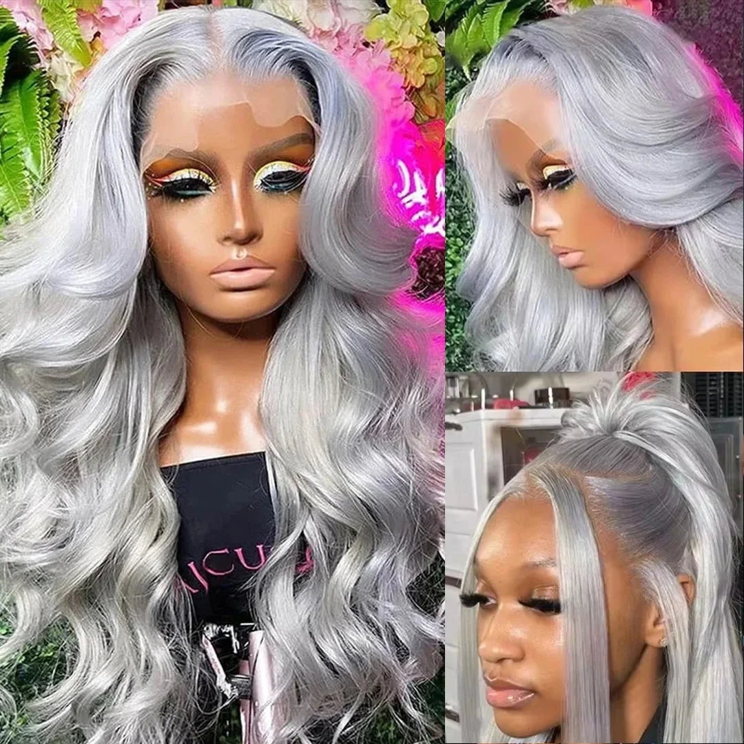 30 Inch HD Body Wave Wig Blonde 613 Hd Lace Frontal Wig 13X6 Transparent Brazilian Lace Front Wigs 100% Human Hair Pre Plucked