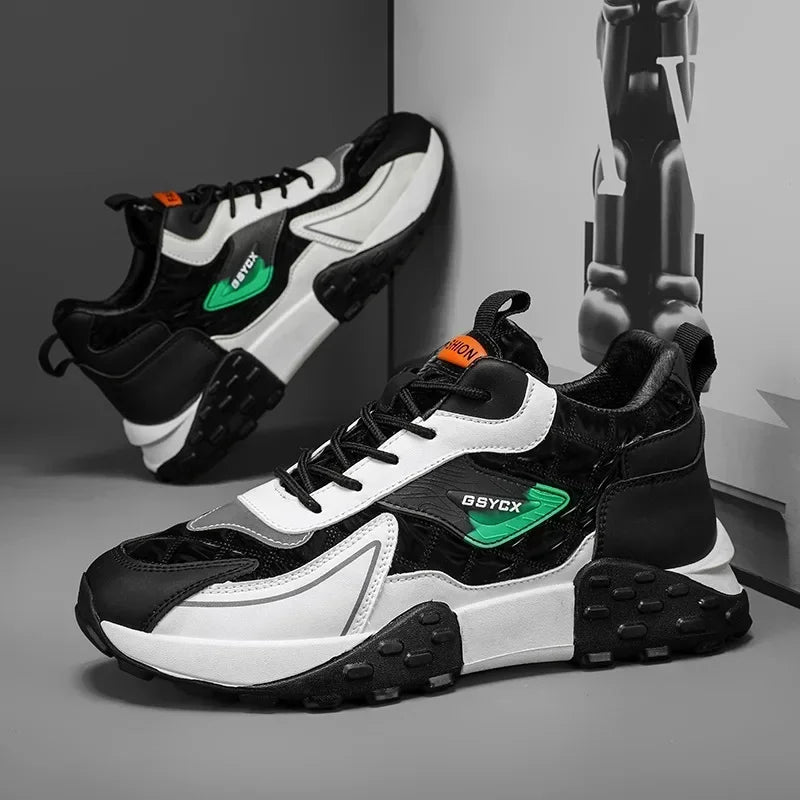 2025 New Sneakers Shoes for Men Luxury Platform Male Sneakers High Quality Casual Running Shoes Winter Plus Size Cotton Shoes