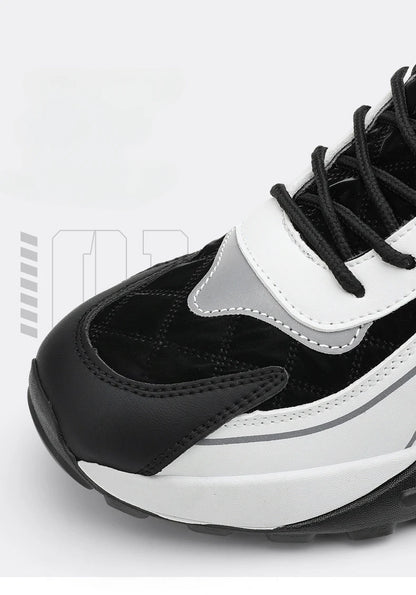 2025 New Sneakers Shoes for Men Luxury Platform Male Sneakers High Quality Casual Running Shoes Winter Plus Size Cotton Shoes