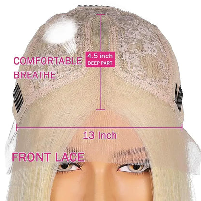 Highlight Human Hair Wigs For Women13X6 Lace Frontal Human Hair Wig Full Lace Wig Transparent Lace Natural Wave Brazilian Hair