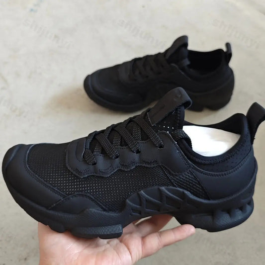 Men Sneakers 2025 Summer Autumn New Mesh Breathable Outdoor Casual Sports Shoes Lightweight Comfortable Lace Up Vulcanized Shoes